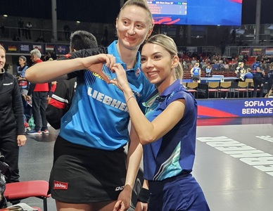 Tenis de masă: Bernadette Szocs va juca pentru aur la Campionatul European, la dublu
