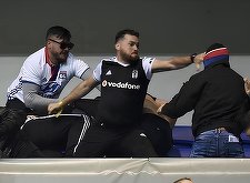 Tensiuni între suporteri după meciul Olympique Lyon - Beşiktaş