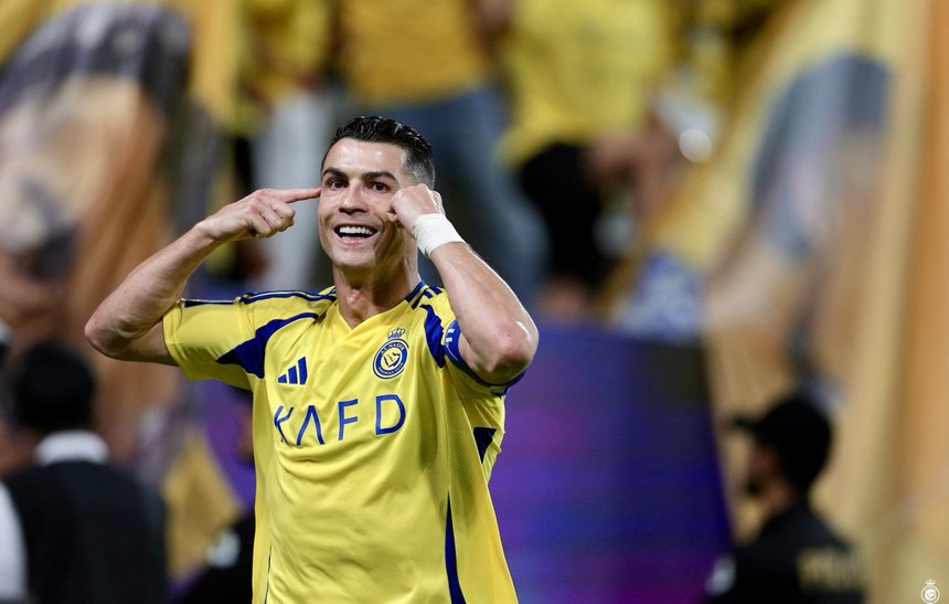 Cristiano Ronaldo a înscris din nou pentru Al-Nassr. Este al 908-lea gol din cariera sa