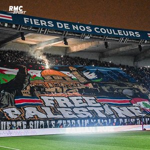 UEFA nu va deschide o procedură împotriva grupării PSG, după uriaşul banner pro-palestinian afişat la meciul cu Atletico, din Liga Campionilor