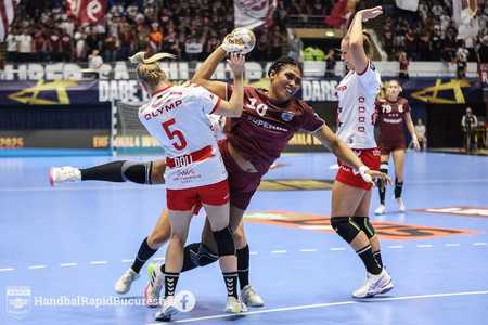 Handbal feminin: Rapid Bucureşti, a cincea înfrângere în grupa B a Ligii Campionilor