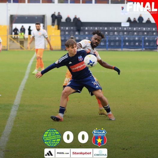 Liga 2: Steaua a remizat cu Metaloglobus, scor 0-0