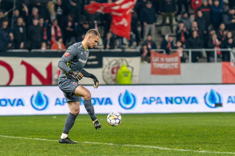 Superliga: Portarul Adnan Golubovic va fi indisponibil între 8 şi 10 săptămâni