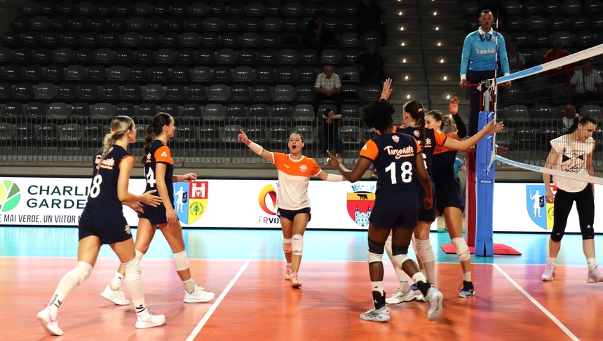 Volei feminin: CSM Târgovişte s-a calificat în optimile de finală ale Challenge Cup