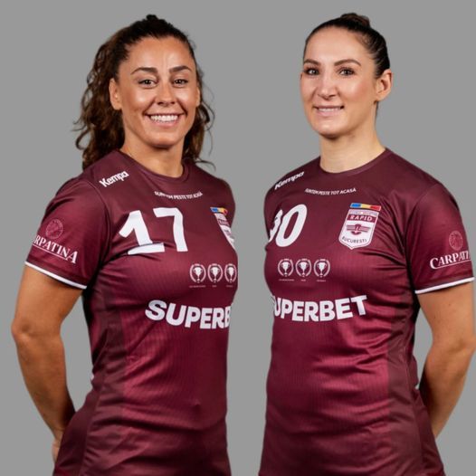 Handbal feminin: Vicecampioana Rapid Bucureşti anunţă despărţirea de jucătoarele Marta López şi Milena Raicevic