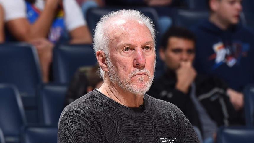 NBA: Antrenorul echipei San Antonio Spurs, Gregg Popovich, se recuperează după un accident vascular cerebral minor