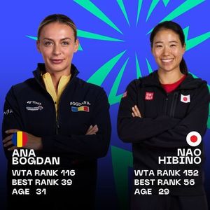 UPDATE - Billie Jean King Cup: România conduce Japonia, scor 1-0, după ce Ana Bogdan a învins-o pe Nao Hibino în două seturi/Ana Bogdan: De fiecare dată când joc pentru ţara mea simt foarte multă adrenalină, joc cu inima