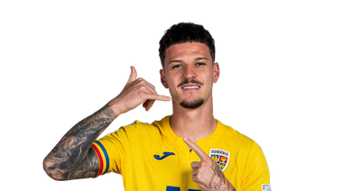 Echipa naţională: Dennis Man şi Nicolae Stanciu, absenţi în partida cu Cipru. Mircea Lucescu are la dispoziţie 24 de jucători