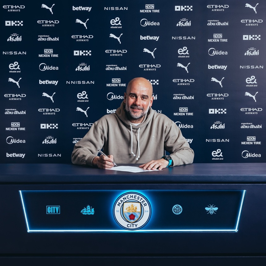 Guardiola şi-a prelungit cu doi ani contractul cu Manchester City: “Am tot ce şi-ar putea dori un antrenor”