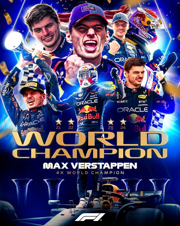 UPDATE - Max Verstappen a câştigat titlul mondial în Formula 1 pentru a patra oară consecutiv