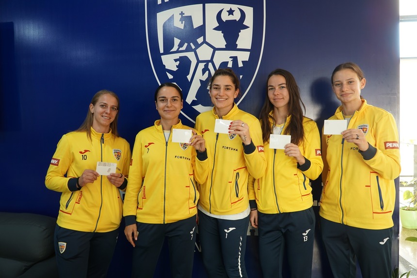 ALEGERI PREZIDENŢIALE 2024: Jucătoarele din naţionala feminină de fotbal au votat