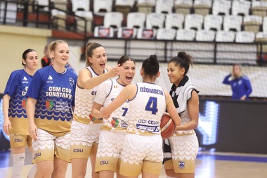 Baschet feminin: Campioana CSM Constanţa s-a calificat în faza play-off din FIBA EuroCup