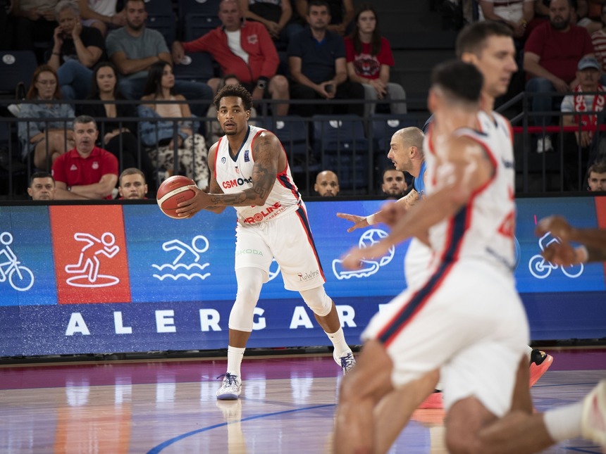 Baschet masculin: CSM Oradea – Bourgogne Dijon, scor 98-77, în primul meci din Top 16 al FIBA Europe Cup