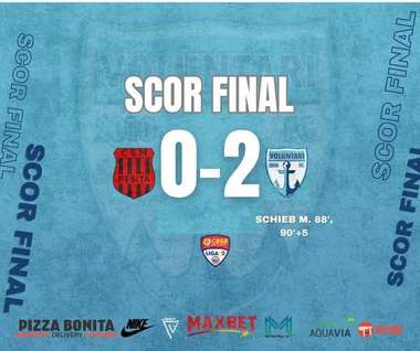 FC Voluntari, victorie cu CSM Reşiţa, scor 2-0, în Liga 2