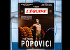 David Popovici, al treilea român care apare pe coperta L'Equipe Magazine: “Un înotător excepţional, un om angajat mai ales în lupta împotriva influenţei ruse în ţara sa”