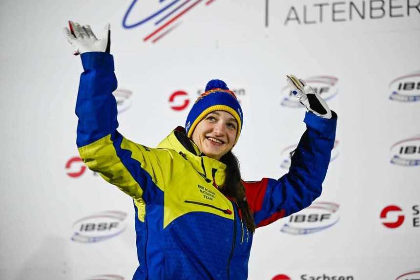 Andreea Grecu, bronz la monobob pentru România la Cupa Mondială de la Altenberg