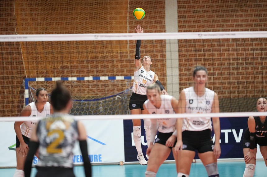 Volei feminin: Bielsko-Biała - CSO Voluntari, scor 3-1, în grupa E a Ligii Campionilor