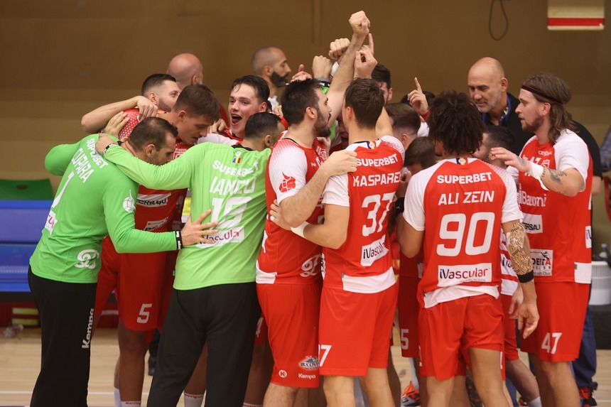 Handbal masculin: Campioana Dinamo Bucureşti, primele puncte pierdute în actualul sezon al Ligii Naţionale