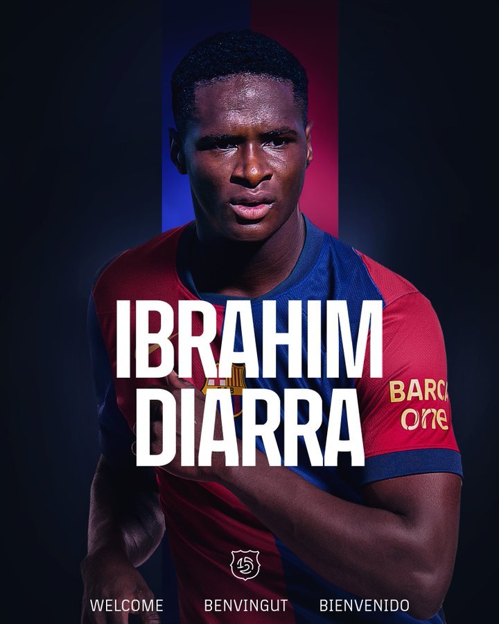 FC Barcelona l-a achiziţionat pe Ibrahim Diallo, un jucător de 18 ani numit  „Kaka din Mali”