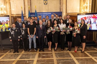 David Popovici, Ancuţa Bodnar şi Roxana Anghel - sportivii anului la CS Dinamo