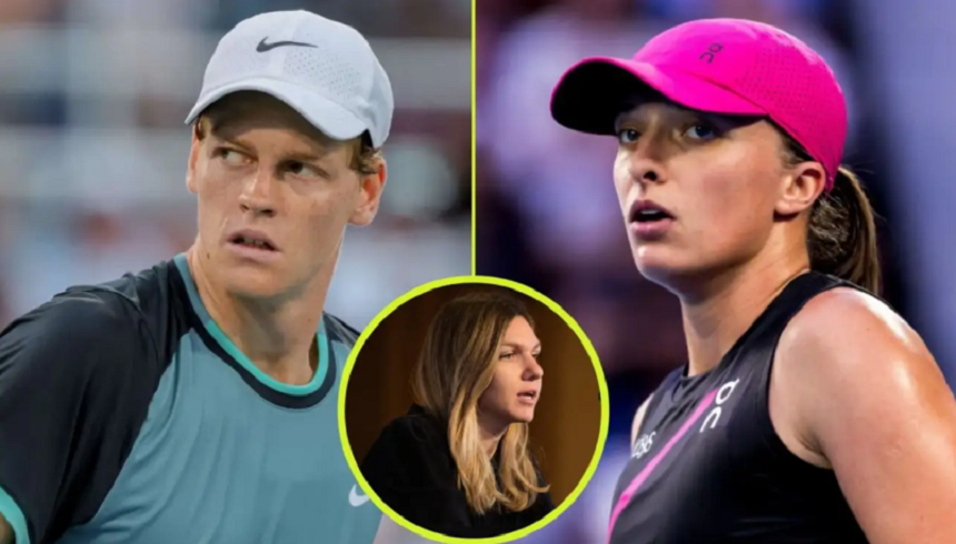 RETROSPECTIVĂ 2024: Tenis - Sinner şi Swiatek au picat teste antidoping în momente în care ambii erau lideri în clasamentele ATP şi WTA. Spre deosebire de Halep, ITIA le-a acceptat justificările