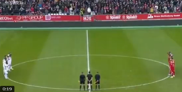 Minut de reculegere pentru Magdeburg întrerupt în liga a treia germană. Reacţia publicului: "Afară cu naziştii!" - VIDEO