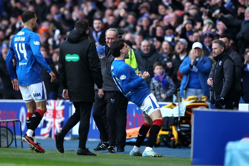 Ianis Hagi a marcat pentru Glasgow Rangers în victoria, scor 3-0, din „Old Firm Derby”, cu Celtic Glasgow - VIDEO