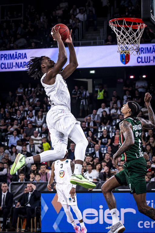 Baschet masculin: U BT Cluj, victorie entuziasmantă în primul meci din 2025 în grupa B a BKT EuroCup