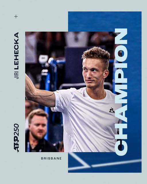 Jiri Lehecka a câştigat turneului ATP de la Brisbane, după abandonul lui Opelka