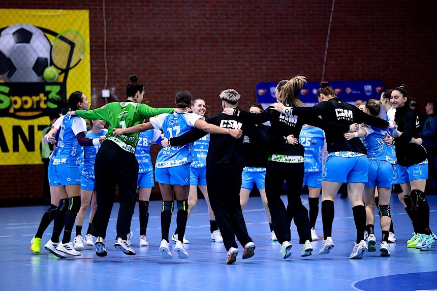 Handbal feminin: Corona Braşov – CSM Bucureşti, scor 32-33, în primul meci din 2025 în Liga Naţională