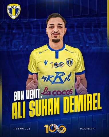 Superliga: Petrolul l-a achiziţionat pe atacantul turc Ali Sühan Demirel