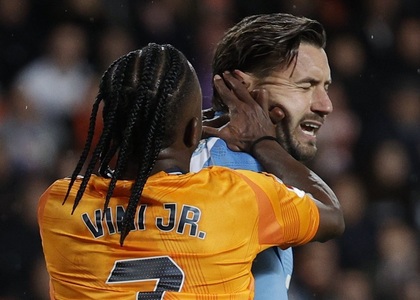 La Liga: Vinicius a fost suspendat două meciuri după eliminarea de la partida cu Valencia