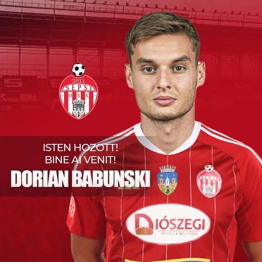 Superliga: Atacantul macedonean Dorian Babunski a semnat cu Sepsi OSK