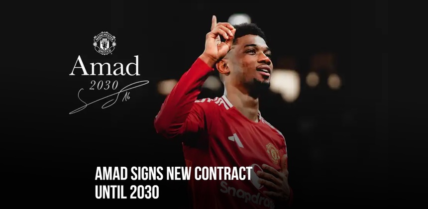 Amad Diallo şi-a prelungit contractul cu Manchester United până în 2030