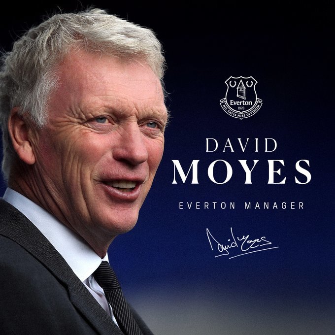 David Moyes, numit din nou manager al grupării Everton