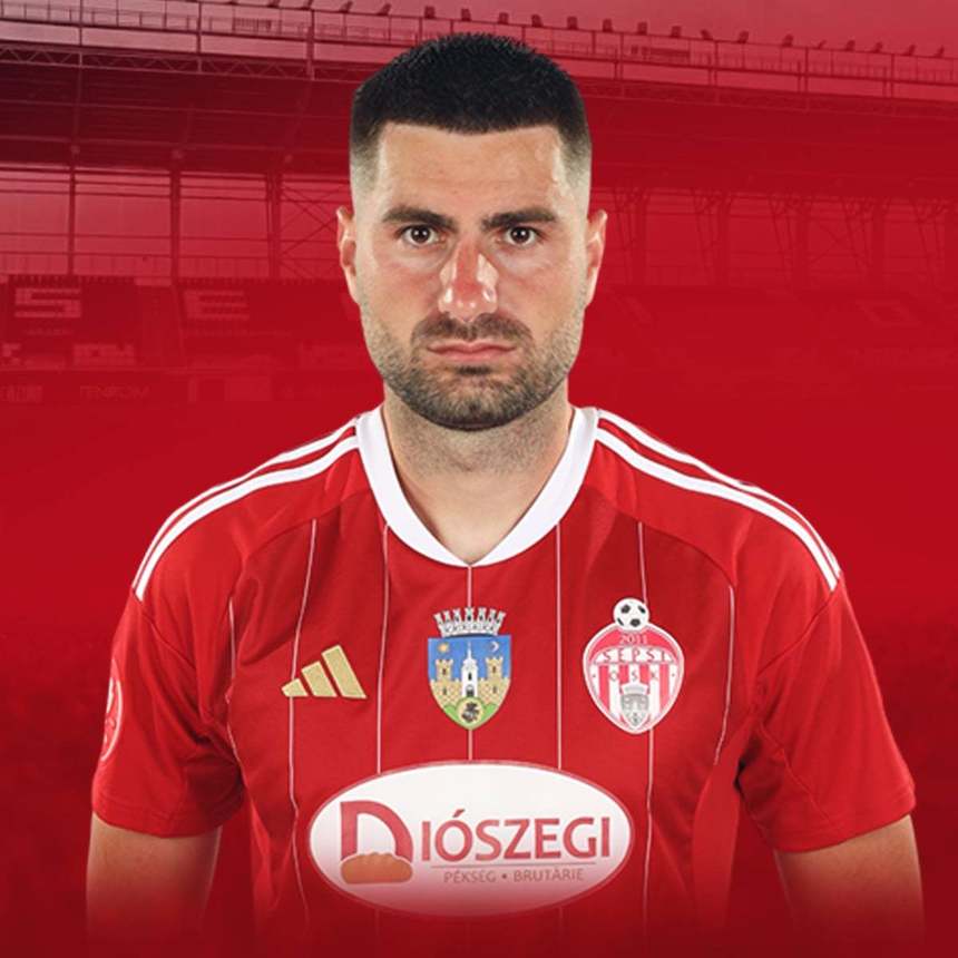 Florin Ştefan şi-a prelungit contractul cu echipa Sepsi OSK