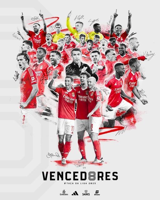 Benfica Lisabona a câştigat Cupa Ligii Portugaliei pentru a opta oară, după ce a învins Sporting Lisabona la lovituri de departajare