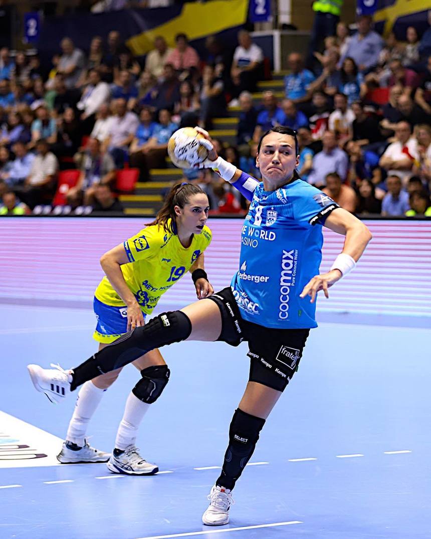 Handbal feminin: CSM Bucureşti, eşec în primul meci din 2025 în Liga Campionilor, în deplasare cu Metz Handball