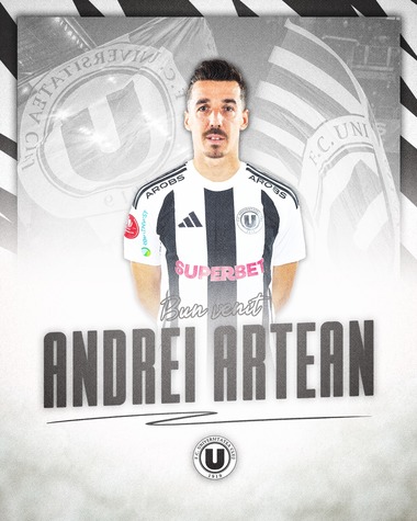 Andrei Artean a plecat de la CFR la Universitatea Cluj