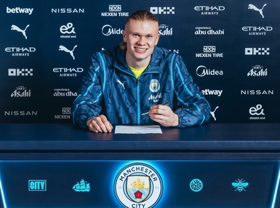 Haaland şi-a prelungit contractul cu Manchester City. Noua înţelegere este pe zece ani
