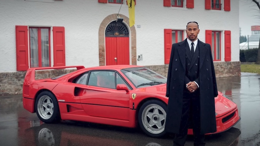 Prima fotografie cu Lewis Hamilton la Ferrari a devenit virală