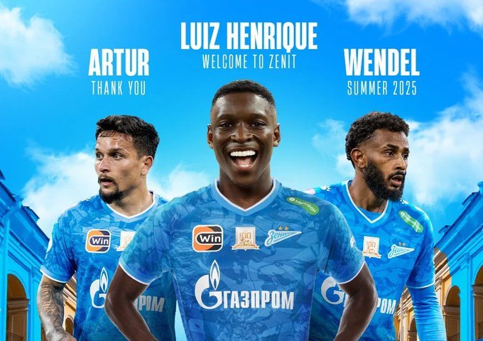 Brazilianul Luiz Henrique va evolua la Zenit Sankt Petersburg