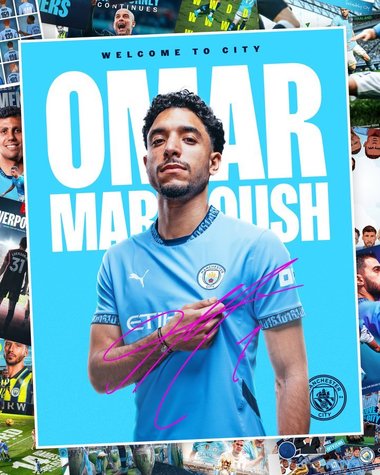 Manchester City l-a transferat pe Omar Marmoush. Pe ce perioadă a semnat atacantul egiptean