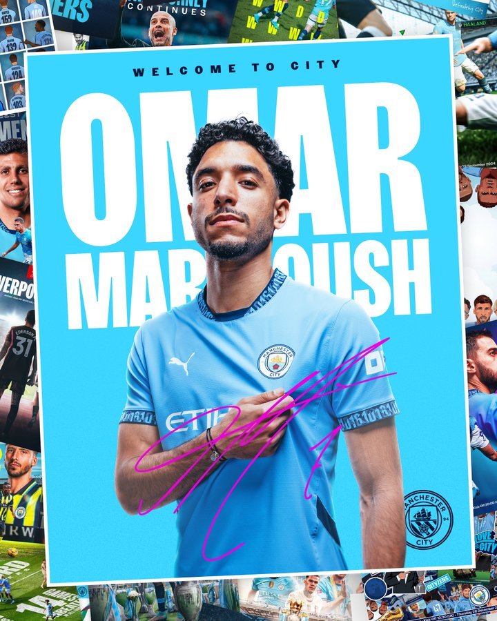 Manchester City l-a transferat pe Omar Marmoush. Pe ce perioadă a semnat atacantul egiptean