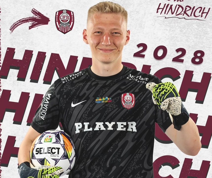 Otto Hindrich şi-a prelungit contractul cu CFR Cluj