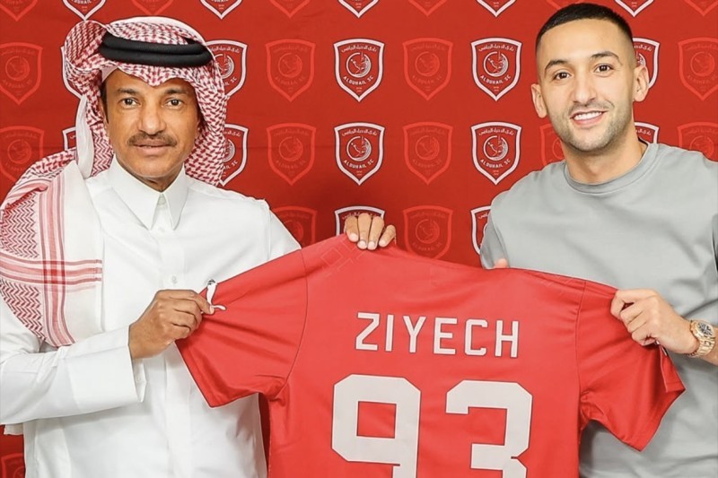 Hakim Ziyech a semnat pentru clubul Al Duhail, din Qatar