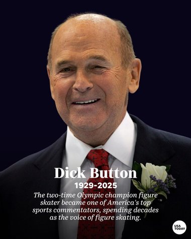Dick Button, campion olimpic la patinaj artistic în 1948 şi 1952, a murit la 95 de ani