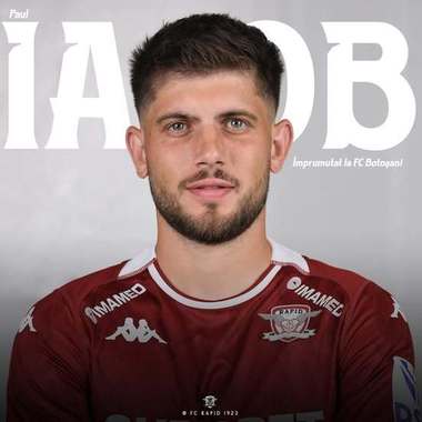 Superliga: Paul Iacob, împrumutat de Rapid la FC Botoşani