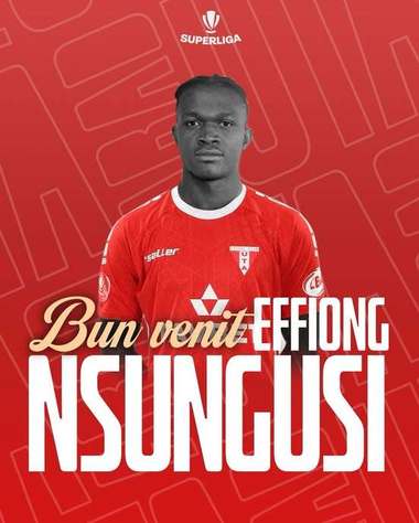 Superliga: UTA Arad l-a achiziţionat pe atacantul nigerian Nsungusi Effiong