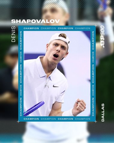 Denis Shapovalov a câştigat turneul de la Dallas, cel mai important titlu al carierei sale